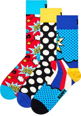 Produktbild von Hs By Happy Socks Happ Years Lange Socken Blau EU 41-46 Blau EU 41-46