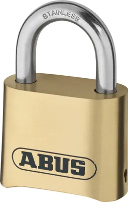 Produktbild von ABUS Zahlenschloss 180IB/50, Messing, wetterfest, 4-Zahlencode, Vorhängeschloss