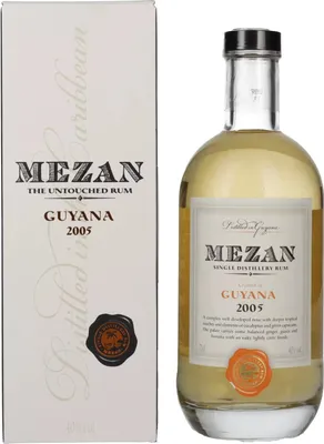 Produktbild von Mezan Single Distillery Rum GUYANA 2005 40% Vol. 0,7l in Geschenkbox