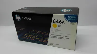 Produktbild von HP 646A Gelb Original LaserJet Tonerkartusche, 12500 Seiten, Gelb, 1 Stück(e)