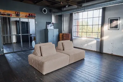 Produktbild von KAWOLA Modulsofa WIOLO SOFT 2 Module 2 Rückenkissen Weicher Breitcord taupe