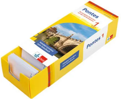 Image de Pontes Gesamtband 1 (ab 2020) Vokabel-Lernbox zum Schulbuch 1. Lernjahr. Lektion 1-11