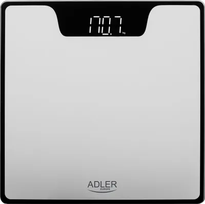 Produktbild von Adler AD 8174s Rectangle Silver Elektronische Personenwaage