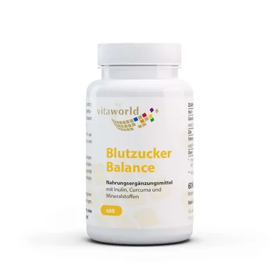 Obrázok produktu pre Blood Sugar Balance - s chrómom pre normálnu hladinu cukru v krvi - 60 kapsúl