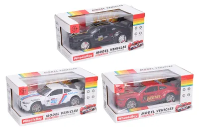 Produktbild von Wiky Vehicles Spielzeugauto mit Rauch Licht und Sound 17 cm Schwungradantrieb
