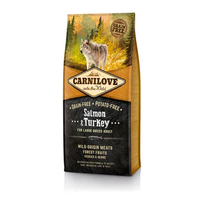 Zdjęcie produktu dla CARNILOVE 508952, Dorosły, Łososiowy, Indyk, 1,5 kg