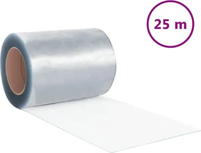 Obrázok produktu pre vidaXL Pásik na záclony z PVC 2,6 mm x 300 mm 25 m