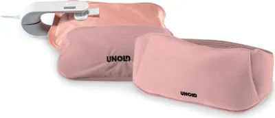 Produktbild von UNOLD 86014 Wärmi - Elektrische Wärmflasche Rosa für wohltuende Wärme an Bauch, Rücken, Nacken, etc, ohne Elektrosmog