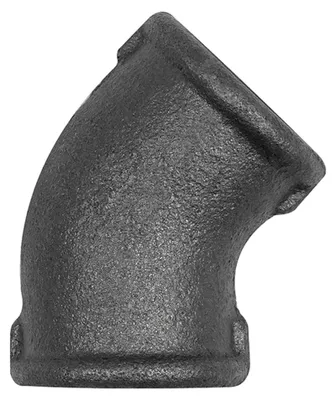 Produktbild von Riegler Winkel 120, 45°, Rp 1 i., Rp 1 i., Temperguss schwarz