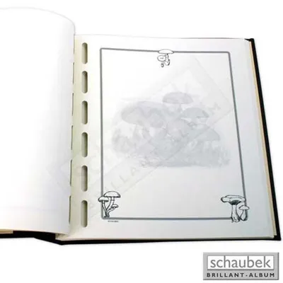 Produktbild von Schaubek Blankoblätter Pilze - Packung mit 20 Blatt