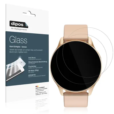 Immagine prodotto di 2x Pellicola Protettiva per AngLink 1.69 Zoll Smartwatch Protezione Vetro Flessibile 9H dipos