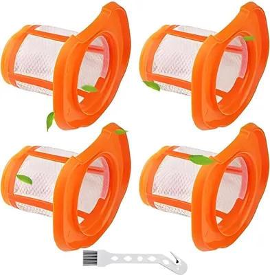 Produktbild von 4 Stück Filter für Black+Decker BHHV320B BHHV320J BHHV520BF BHHV520BFP BHHV520BT BHHV520JF Akku Handstaubsauger Filter Ersatzfilter Staubsaugerfilter Ersatzteile Zubehör