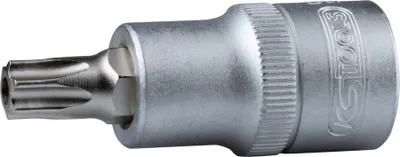 Produktbild von KS TOOLS 1/2' Bit-Stecknuss Torx mit Stirnlochbohrung, TB20 ( 911.1371 )