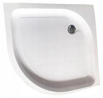 Obrázek produktu pro Bílá vysoká sprchová vanička LOFT 80 x 80 cm, výška 13 cm