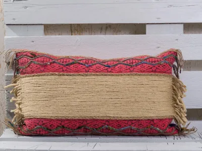 Produktbild von Pad Kissen WINNETOU Apricot Kissenhülle 35x60 Indianer Kissenbezug Pad Concept
