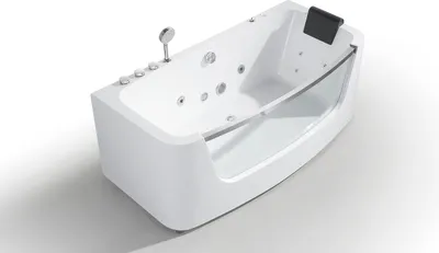 Immagine prodotto di Vasca idromassaggio 150x80cm con rivestimento in vetro Vasche da bagno