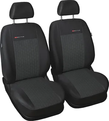 Produktbild von Elegance 1 Universal Autositzbezüge - Polyester/Velours Front Grau