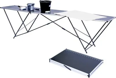 Produktbild von Famanu Klapptisch Multifunktional - Höhenverstellbar, 120 x 60 cm