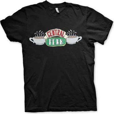 Produktbild von Friends - Central Perk T-Shirt - Large - Black