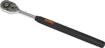 Zdjęcie produktu dla Icetoolz 53r4 1/2''x370 Mm Klucz z grzechotką srebrny srebrny jeden rozmiar