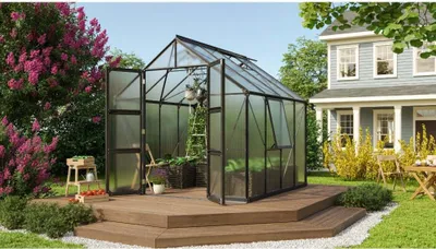 Obrázek produktu pro Vitavia "Olymp 6700" hliníkový skleník 6,7 m² 4 mm HKP