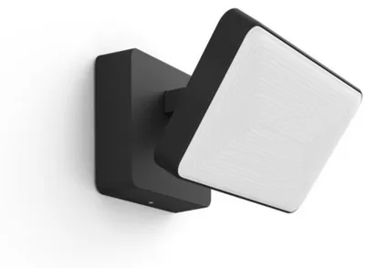 Produktbild von Philips Hue White and Color ambiance Discover Flutlicht, Intelligente Wandleuchte, Bluetooth/Zigbee, Schwarz, LED, Metall, Synthetik, Nicht austauschbare(s) Leuchtmittel