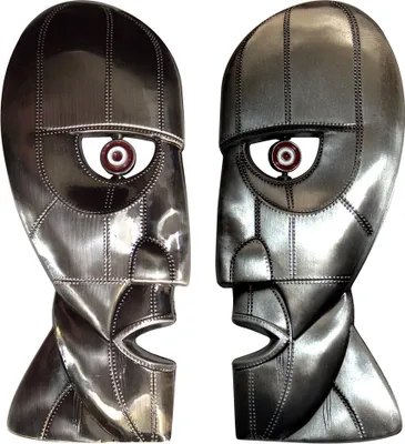 Image de Pink Floyd - Ensemble d'aimants pour réfrigérateur "Metal Heads" RO13894 (taille unique) (Argent)