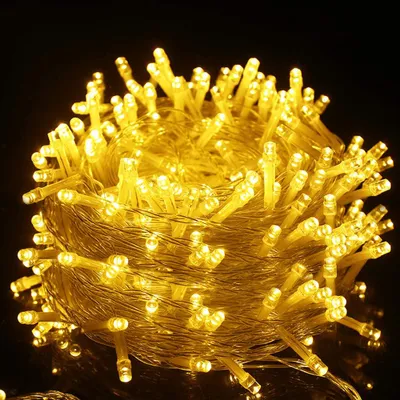 Zdjęcie produktu dla Świąteczna girlanda świetlna, do użytku wewnątrz i na zewnątrz, długość 55 metrów, 500 diod LED. Girlanda świąteczna, 8 trybów, do dekoracji choinki, na imprezy, wesela, do ogrodu