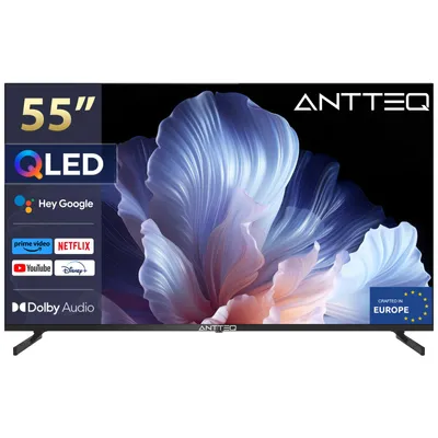 Produktbild von ANTTEQ Q55-AGU1.Q1 – 55 Zoll Smart TV – 4K Ultra HD QLED – Android TV – HDR