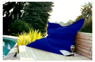 Produktbild von XXL Riesensitzsack, 140x180 cm, für Innen- und Außennutzung, royalblau