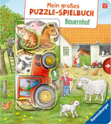 Image de Mein großes Puzzle-Spielbuch Bauernhof