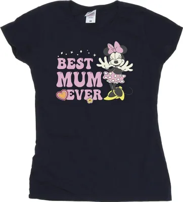 Image de Disney - T-shirt "Best Mum Ever" pour femme BI33675 (XL) (Bleu marine)