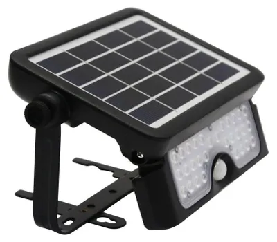 Produktbild von VELAMP LED Flutlicht SL360 mit Solaraufladung, Bewegungsmelder