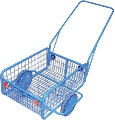 Image de Chariot RAPID V, cerceau plat, comaxit, 450x640x280(1320)mm