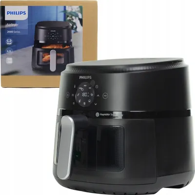 Produktbild von Fettfreie Friteuse Philips Na231/00 Ovi Xl 6.2L 1700W 13 Programme