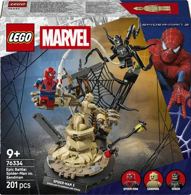 Produktbild von LEGO Marvel S.H.Großer Showdown Spider-Man vs Sand