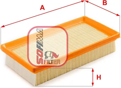 Produktbild von Luftfilter SOFIMA S 3391 A für SUZUKI SWIFT III (MZ, EZ) Filtereinsatz
