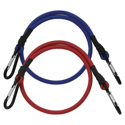 Produktbild von Expander/ Spanngummi/ Spannseil - Set, 2-teilig, Karabinerhaken von PETEX