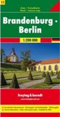 Produktbild von Brandenburg - Berlin, Autokarte 1:200.000