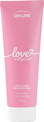 Produktbild von ONLINE Emotions Basam für Körperliebe - Pfingstrose und Rose 250 ml
