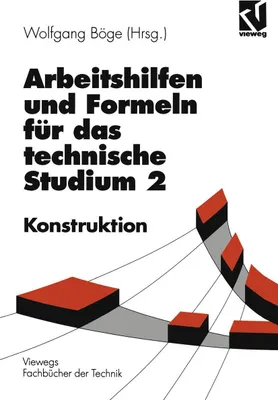Produktbild von Arbeitshilfen und Formeln für das technische Studium
