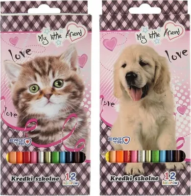 Produktbild von Buntstifte 12 Farben Mein kleiner Freund BAMBINO 0263