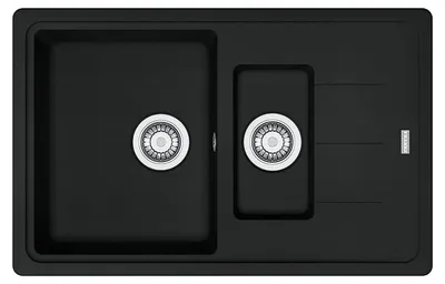 Produktbild von Franke Einbauspüle Basis BFG 651-78 Fragranit Black Matt
