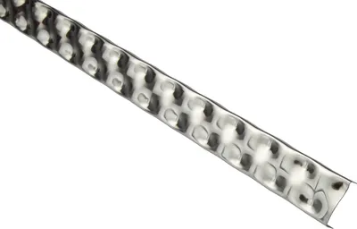 Produktbild von Fliesenbordüren Fliesenleiste, langlebig & rostfrei als Kantenschutz, Abschluss & Dekoration - (2 Meter EB3, silber gebürstet) antik vintage boden gold küche
