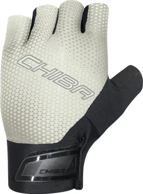 Immagine prodotto di CHIBA Ergo Superlight - Guanti da ciclismo bianchi taglia S, imbottitura ergonomica in gel, traspiranti...