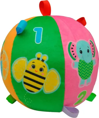 Produktbild von Baby Plüsch Spielball mit Soundeffekte Ball