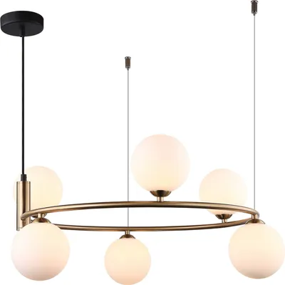 Immagine prodotto di Italux Amily lampadario moderno oro MDM-3974/6 BRO