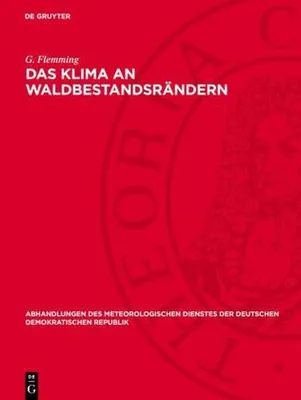 Produktbild von Das Klima an Waldbestandsrändern