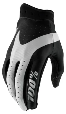 Image de Gants 100percent Itrack, couleur noire, taille M