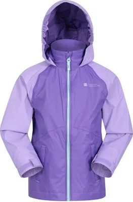 Produktbild von Mountain Warehouse - "Torrent II" Jacke, wasserfest für Kinder MW135 (140) (Flieder)